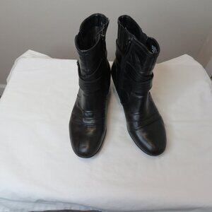 Women's Earth Odyssey Black Ankle Boots